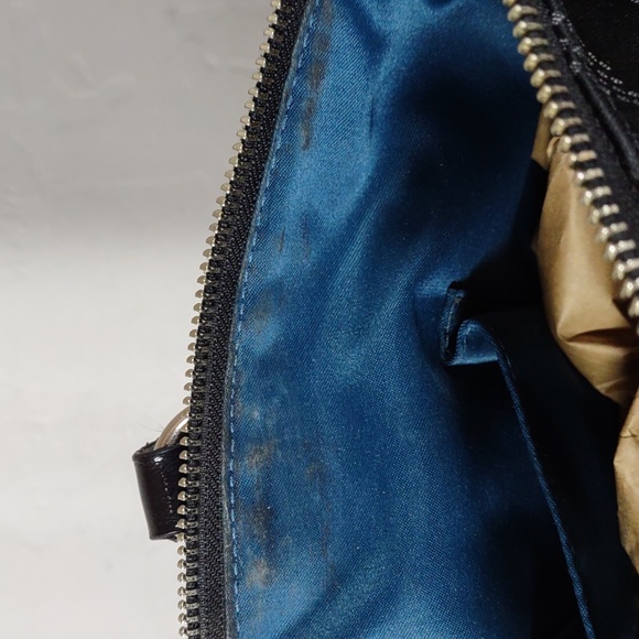 Coach "Madison" Optic Jaquard Satchel/Shoulder Bag - Picture 13 of 13